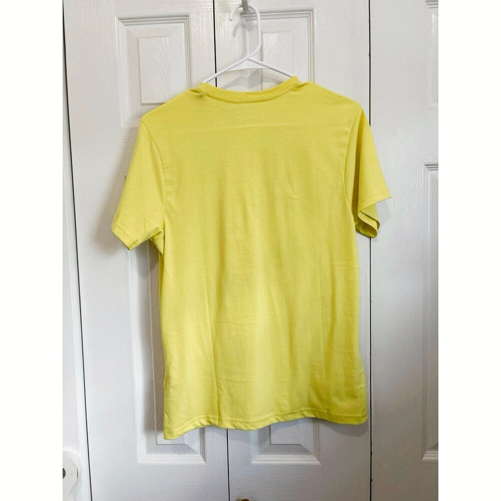 Cotopaxi Pompones Do Good Graphic Tee Lemonade Yellow Size S NWT - Picture 4 of 8